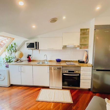 Apartamento Centro De Vigo, Garaje Y Vistas Ria Exteriör bild