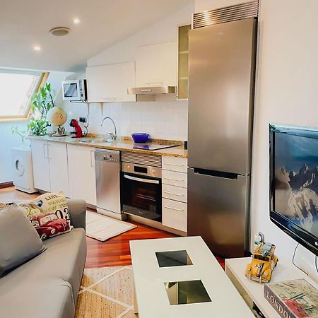 Apartamento Centro De Vigo, Garaje Y Vistas Ria Exteriör bild